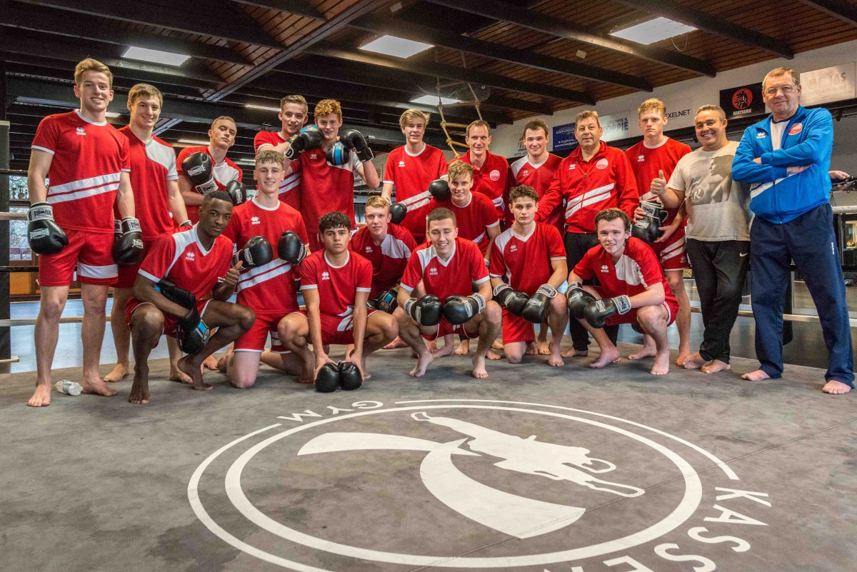 Alphense Boys O 19 bij KASSEMGYM